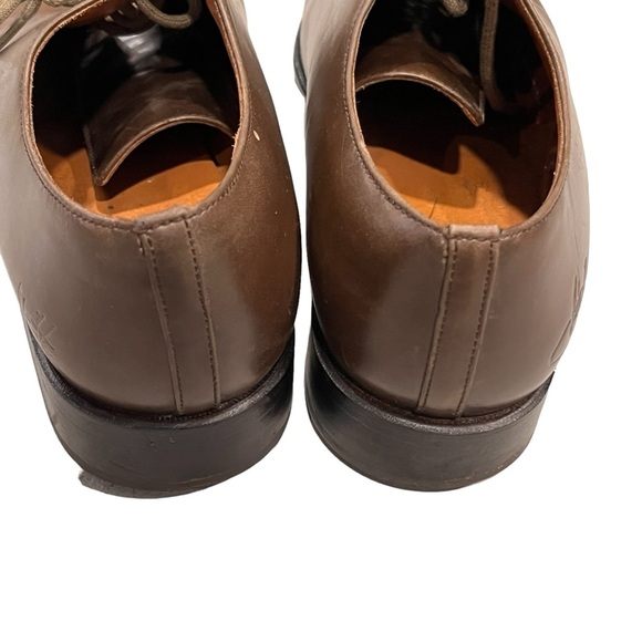 Men’s John Fluevog Brown Leather Derby Dress Shoes main image 8